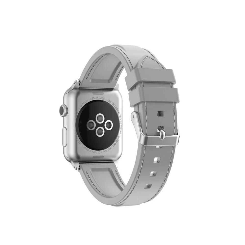 silicone strap For Apple Watch sport band 42mm/38mm iwatch serise 3 2 1  wristband bracelet rubber watchband strap