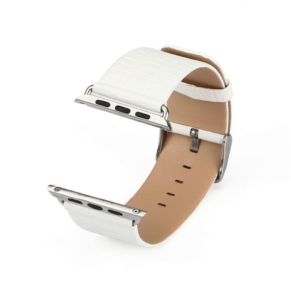 PU leather watch strap for apple watch 5 4 3 band 44mm/40mm iwatch 5 3 2 1 band  Lizard pattern wrist replacement Watch Strap