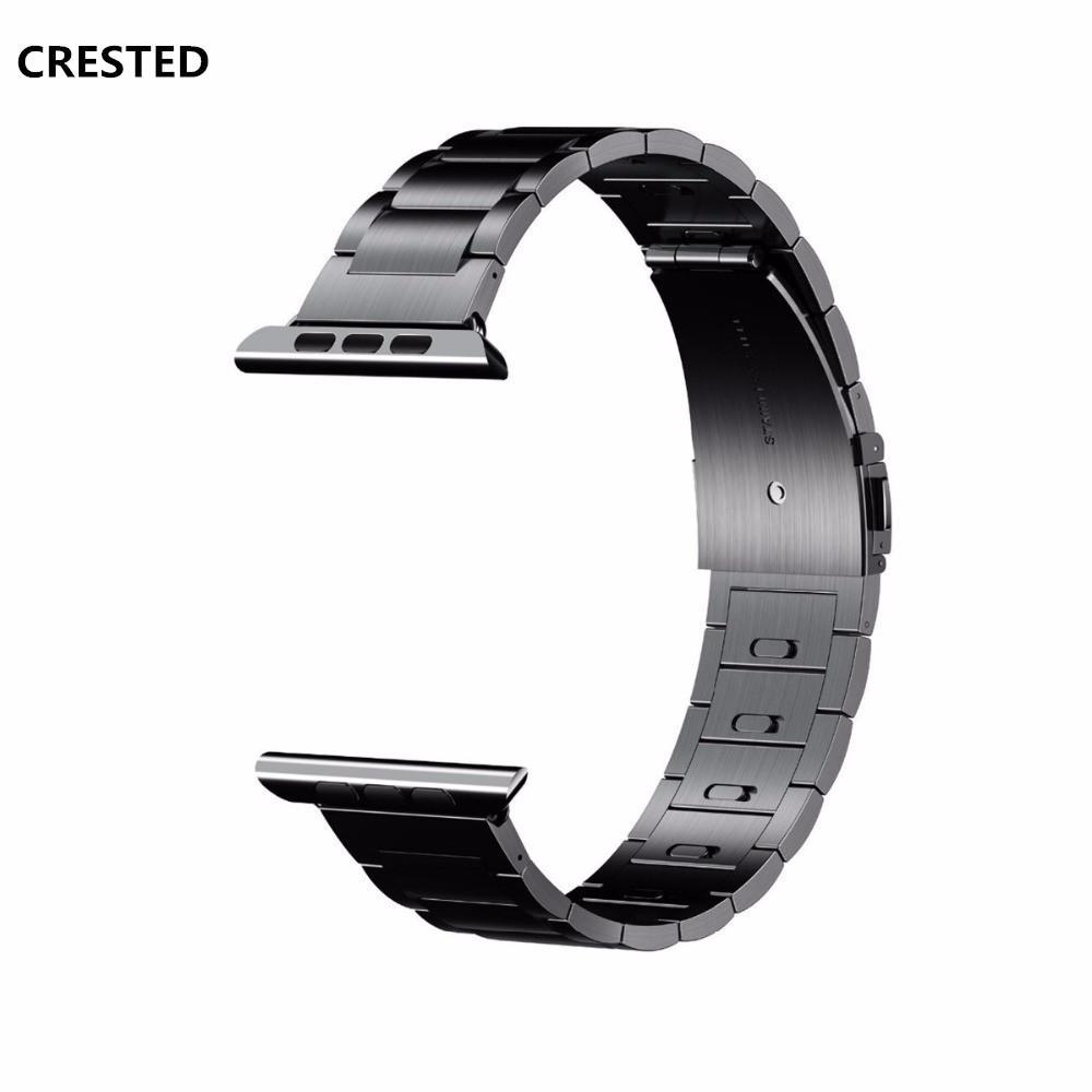 Stainless steel strap For Apple Watch band apple watch 5 4 3 44mm/40mm 42mm/38mm iwatch band 5 correa bracelet watch Accessories