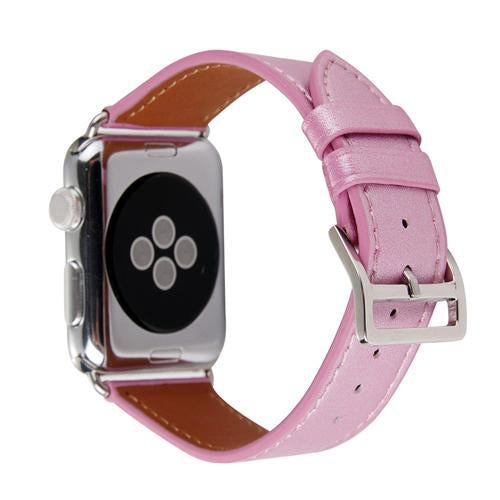 NEW Genuine Leather strap For Apple Watch Band 42mm 38mm Iwatch series 3 2 1 flash wrist bands bracelet watchband belt
