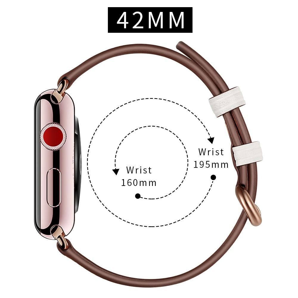 Leather strap For Apple Watch band apple watch 5 4 3 band 44mm 40mm 42mm 38mm correa iwatch band 5 watchband clock bracelet belt