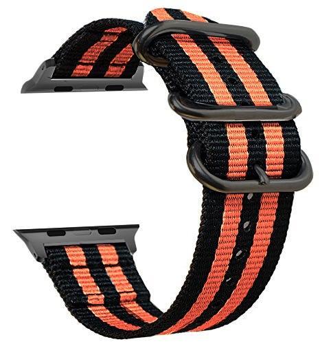 Nato strap For Apple watch band apple watch 4 3 5 band 44mm 40mm 42mm 38mm iwatch band correa woven nylon Bracelet Watchband