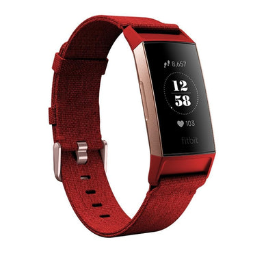 canvas strap for fitbit charge 3 band replacement watchband Solid color wrist bracelet belt for fitbit charge3 new watchband