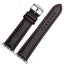 Luxury Strap for Apple watch band 44 mm 40mm iWatch band 42mm 38mm Carbon fiber+Leather watchband bracelet Apple watch 4 3 2 1