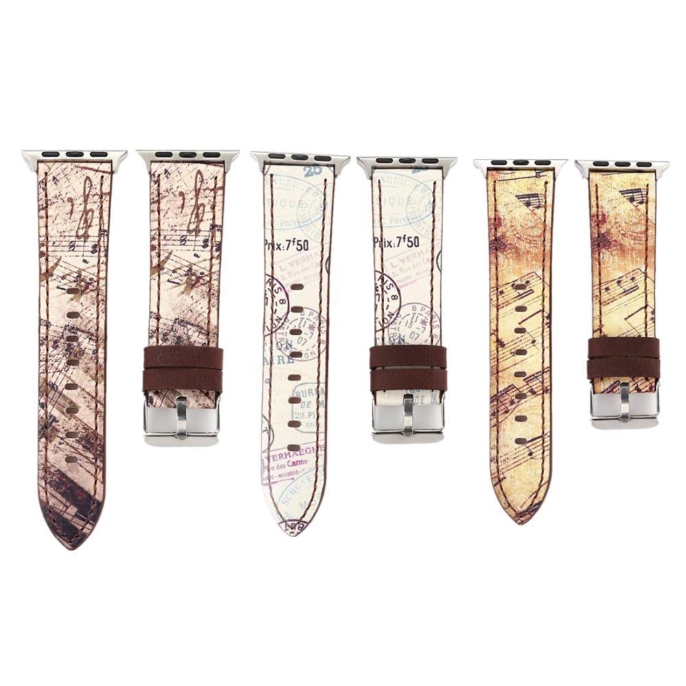 Leather bands For Apple Watch band strap 42mm 38mm Iwatch series 3 2 1 wristband bracelet watchband belt accessories