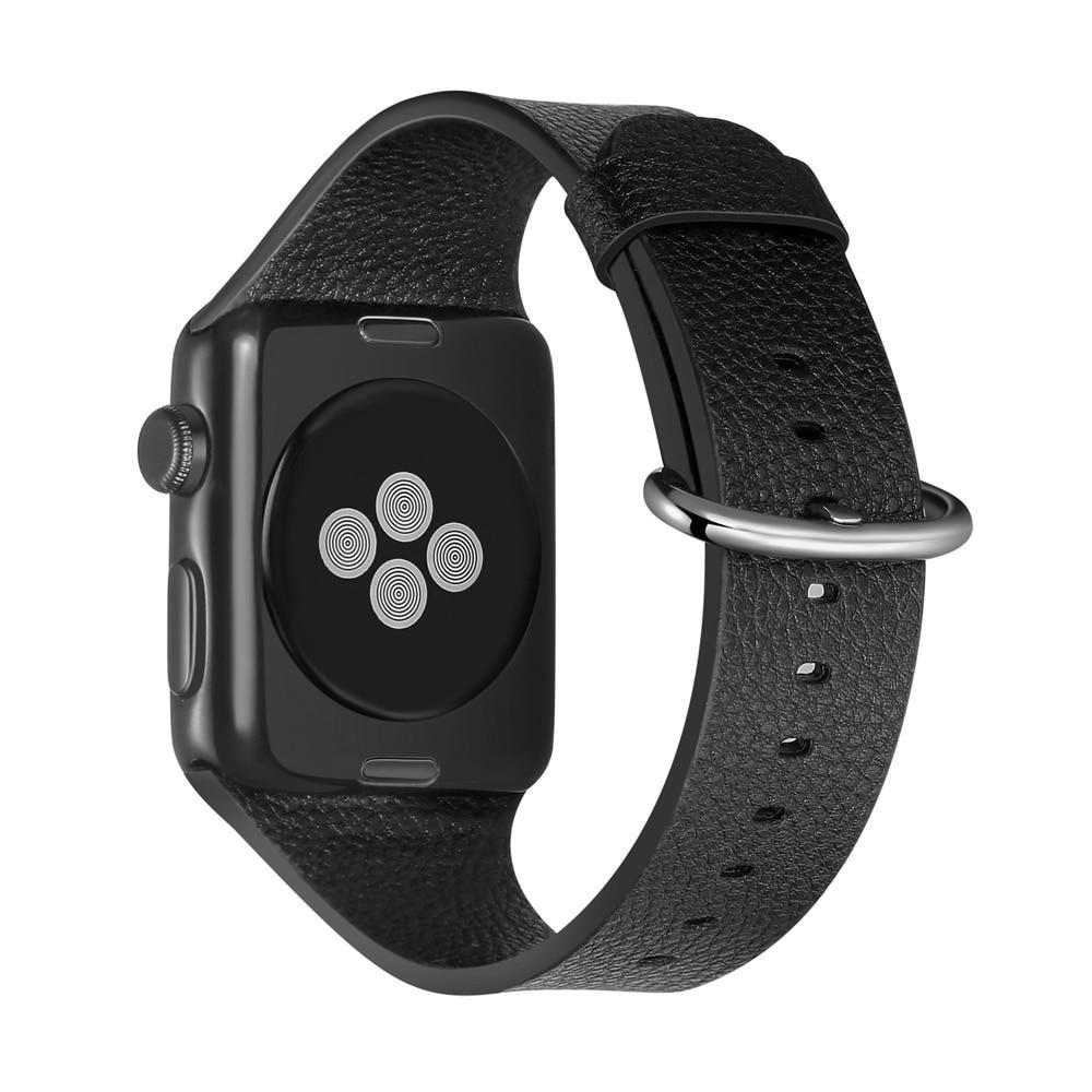 Genuine Leather strap for apple watch series 5/4/3/2/1 band 42mm/38mm/44mm/40mm correa bracelet wrist belt for iwatch