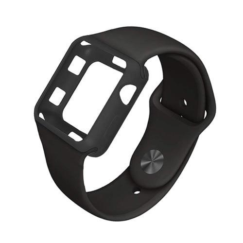 sport strap For Apple Watch band Apple watch 4 3 5 44mm/40mm case iwatch 42mm/38mm bracelet belt rubber protective cover