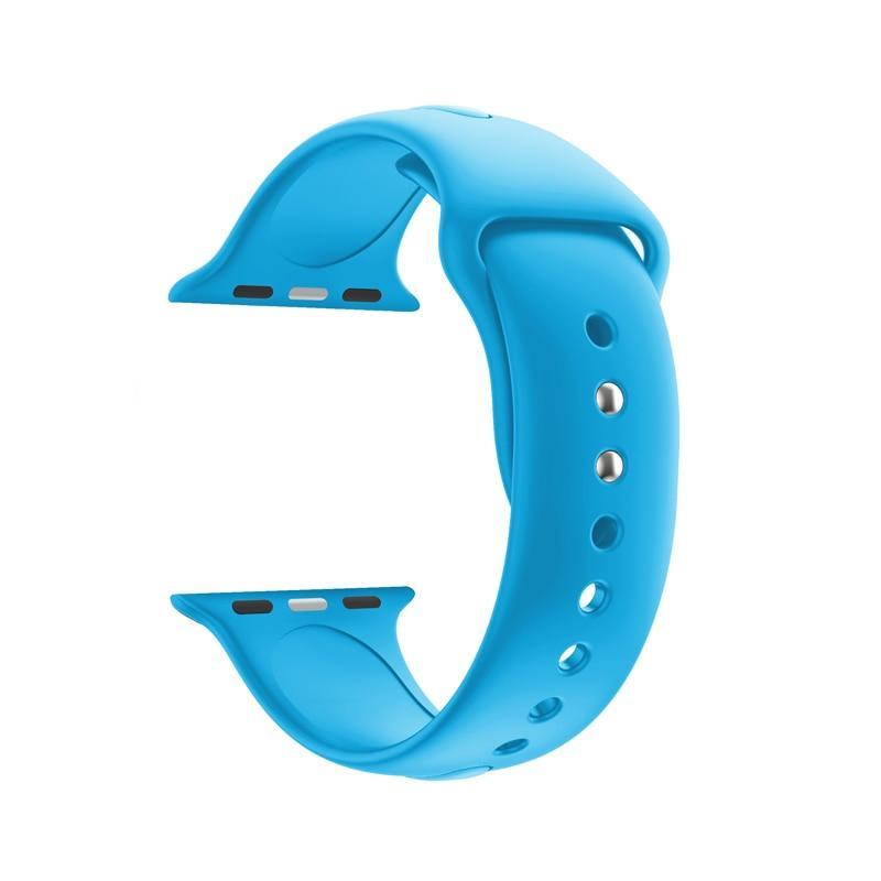 Sport strap For Apple Watch band 42mm/38mm silicone correa iwatch series 3/2/1 rubber wristband link bracelet belt