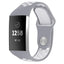 Sport silicone strap For Fitbit charge3 bracelet replacement watch band two-color nike silicone band Breathable comfort