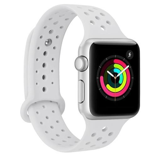 Silicone sport strap For Apple watch band apple watch 5 4 3 44mm 40mm 42mm/38mm correa iwatch 5 bracelet Rubber watchband belt