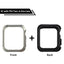 Silicone Cover Case For Apple Watch 4 5 band apple watch case 44MM 40MM iwatch band series 4 full coverage Anti-fall bumper
