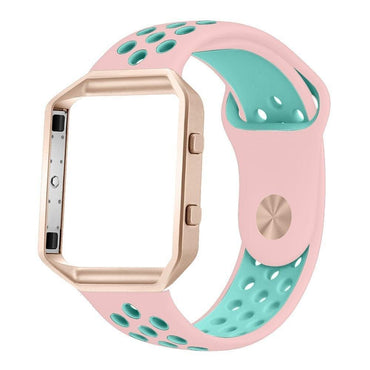 Replacement Watch Strap For Fitbit Blaze Bands Sport Soft Silicone For Fitbit Blaze Smart Fitness Watch With Frame