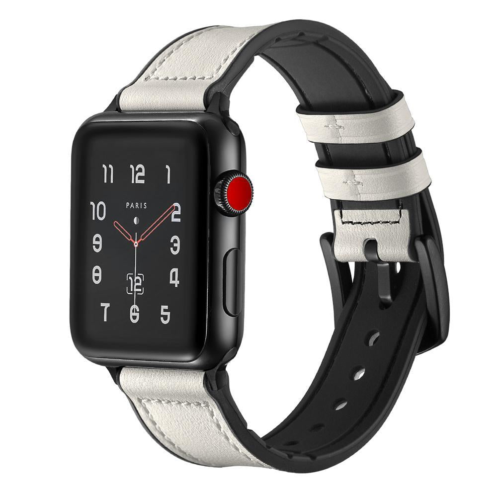 sport Leather Strap For Apple Watch band 42mm 38mm silicone iwatch series 3/2/1 wrist bands bracelet belt accessories