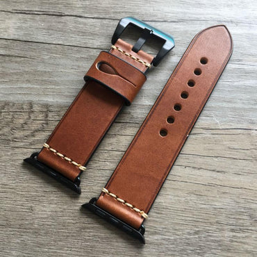 Genuine Leather strap For Apple watch band pulseira apple watch 5 4 3 42mm 38mm iwatch band 44mm 40mm correa watch Accessorie