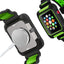 silicone Sport strap For Apple watch band 42mm 38mm iwatch 3/2/1 waterproof protective cover wrist watchband belt & case