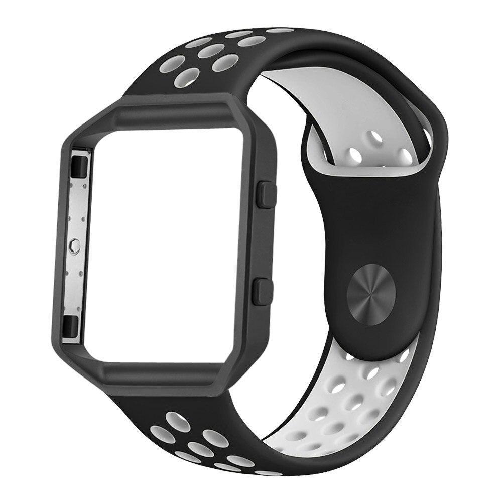Replacement Watch Strap For Fitbit Blaze Bands Sport Soft Silicone For Fitbit Blaze Smart Fitness Watch With Frame
