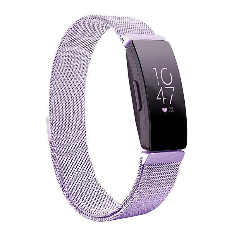 For Fitbit Inspire HR/ace2 Band Replacement Milanese Loop Strap Magnetic Stainless Steel Bracelet Betl for Fitbit Inspire