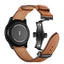 Leather Galaxy watch 46mm strap For Samsung Gear S3 Frontier 22mm watch band butterfly amazfit gtr 47mm huawei watch gt strap