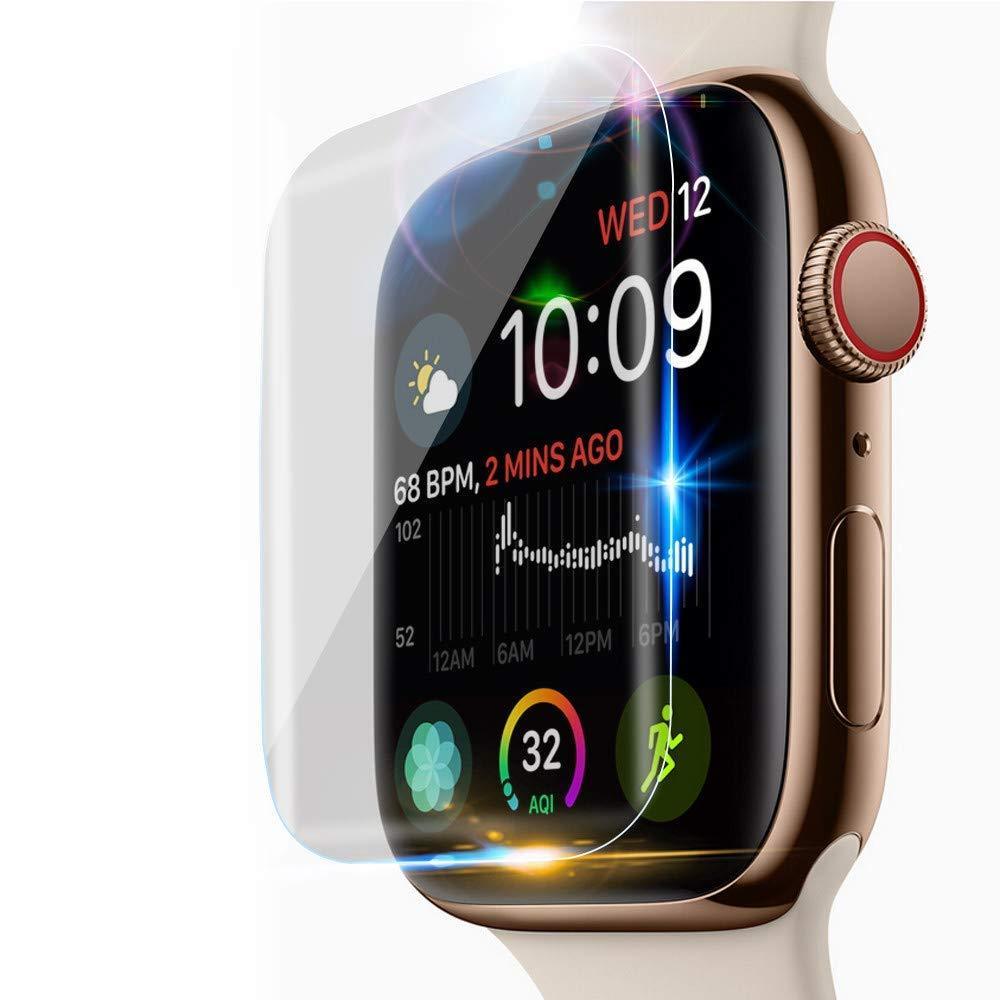 Screen Protector For apple watch band pulseira Apple Watch 4 3 5 44mm 40mm Iwatch band Soft cover 9D Protective Full Coverage