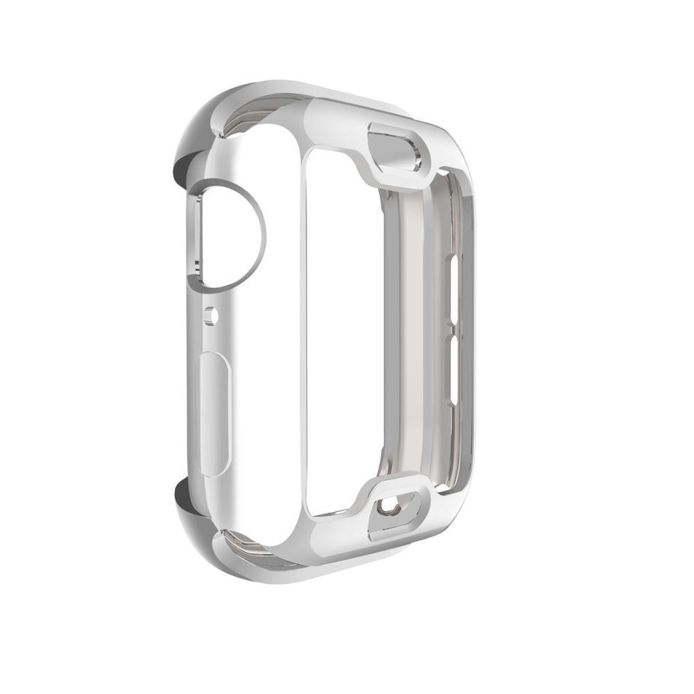 case cover for Apple watch band Apple Watch 4 5 case 44mm 40mm iWatch TPU bumper protection bumper plating watch accessories