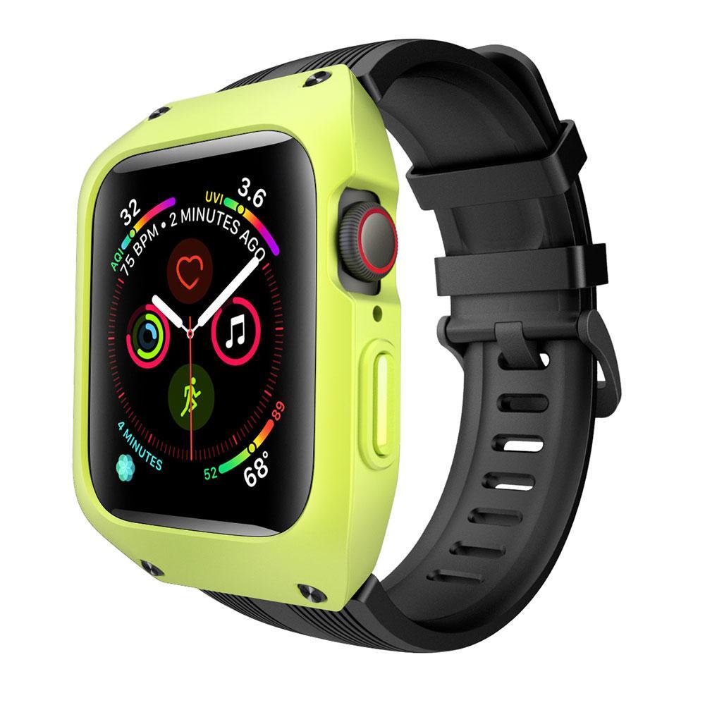 sport waterproof strap+case For Apple Watch band 5 4 iwatch band 5 4 44mm pulseira correa Bracelet apple watch 4 watchband