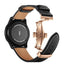 Leather Galaxy watch 46mm strap For Samsung Gear S3 Frontier 22mm watch band butterfly amazfit gtr 47mm huawei watch gt strap
