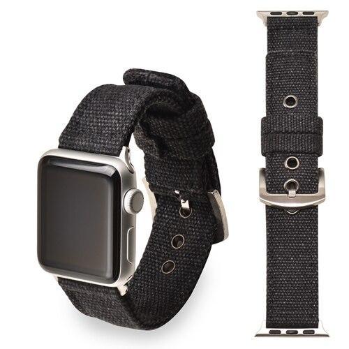 Sport Nylon strap for apple watch 4 band 44mm 40mm correa iwatch series 3 2 1 42mm 38mm Camouflage canvas wrist bracelet belt