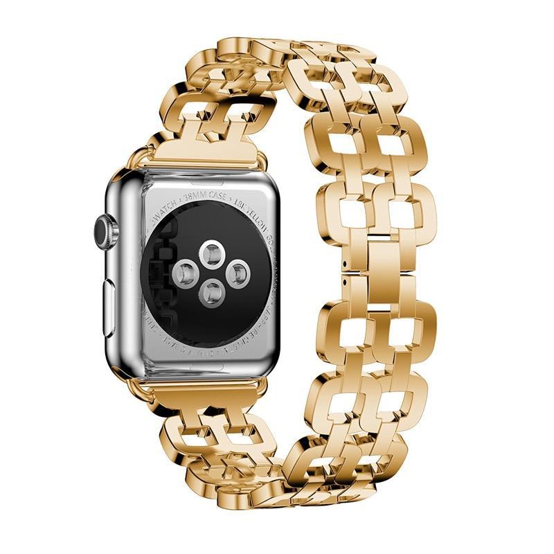 Stainless steel strap For Apple Watch 4 band 44mm 40mm correa iwatch series 4/3/2/1 42mm/38mm link bracelet Wrist belt