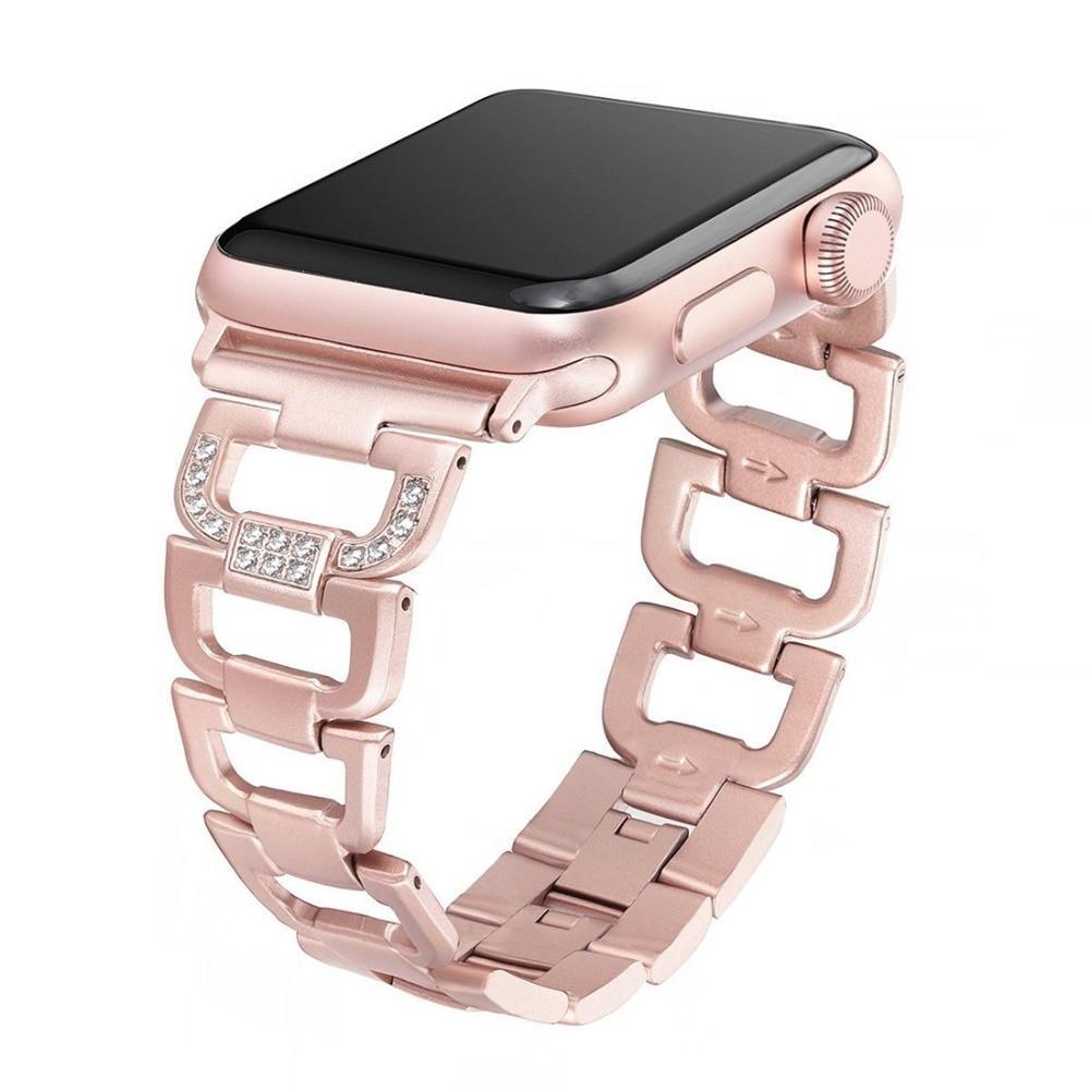 strap For Apple watch band link bracelet apple watch 4 3 44mm/40mm  correa iwatch band 42mm/38mm Stainless Steel watchband belt