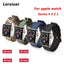Sport Nylon strap for apple watch 4 band 44mm 40mm correa iwatch series 3 2 1 42mm 38mm Camouflage canvas wrist bracelet belt