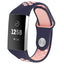 Sport silicone strap For Fitbit charge3 bracelet replacement watch band two-color nike silicone band Breathable comfort