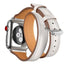 Genuine Leather strap For Apple watch 4 band 44mm 40mm correa iWatch Series 3 2 1 42mm Double Tour Wrist Bracelet belt