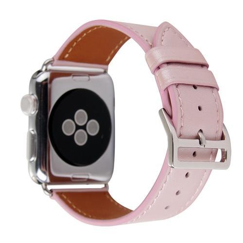 NEW Genuine Leather strap For Apple Watch Band 42mm 38mm Iwatch series 3 2 1 flash wrist bands bracelet watchband belt