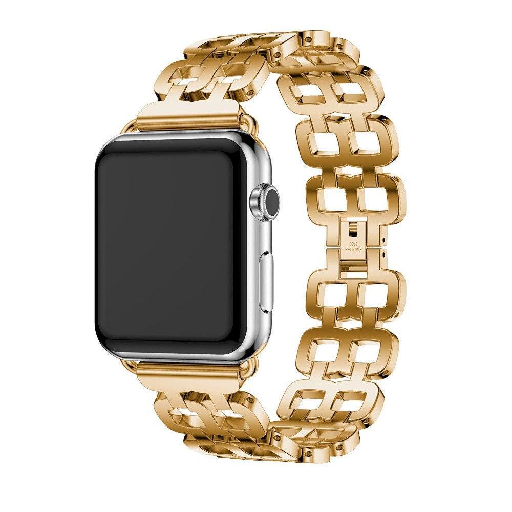Stainless steel strap For Apple Watch 4 band 44mm 40mm correa iwatch series 4/3/2/1 42mm/38mm link bracelet Wrist belt