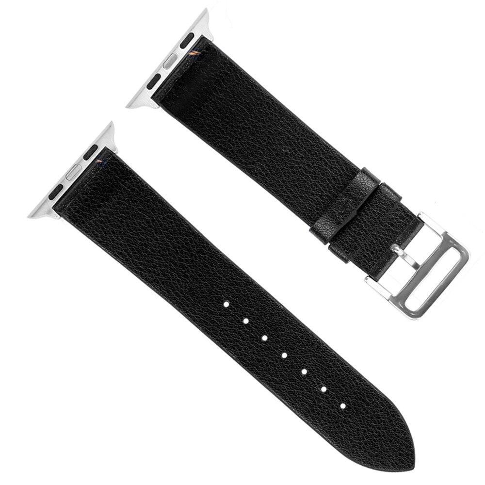 Leather strap for apple watch band 42mm 44mm correa iwatch series 4/3/2/1 40mm 38mm wrist watchband belt