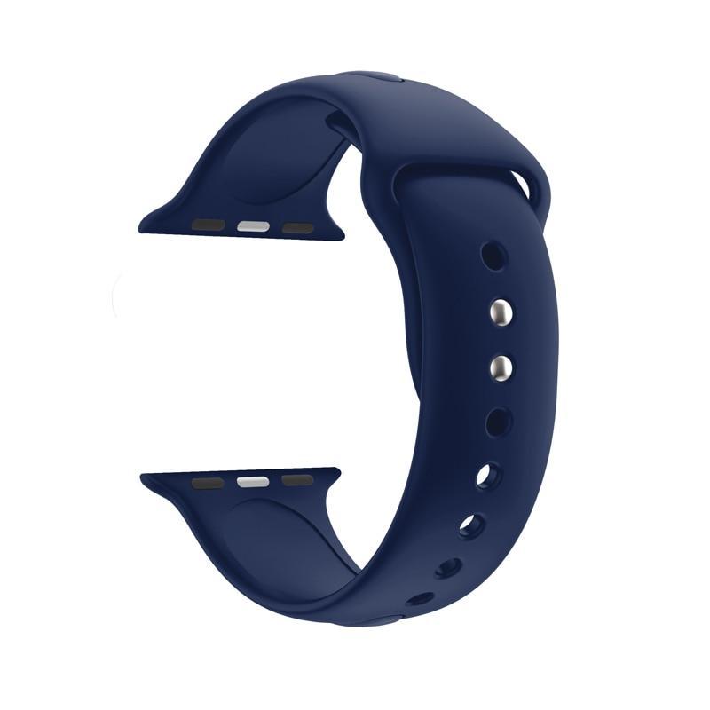 Sport strap For Apple Watch band 42mm/38mm silicone correa iwatch series 3/2/1 rubber wristband link bracelet belt