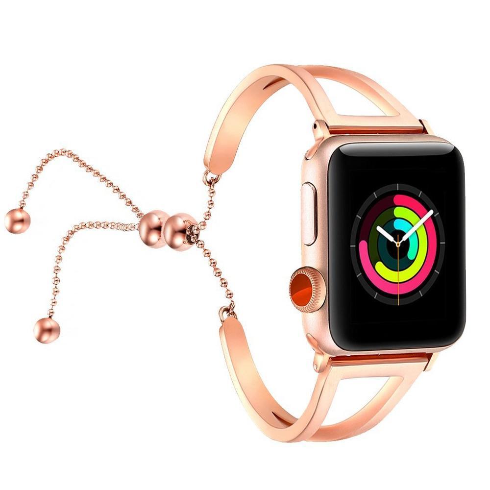 strap For Apple Watch 4 Band 44mm/40mm Band corres 316L Stainless Steel iwatch 4 pendant wrist Bracelet watchband belt