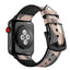 Silicone Leather strap For Apple watch band apple watch 4 3 44mm 40mm  iwatch band series 4/3/2/1 42mm 38MM camouflage bracelet