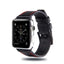 Luxury Strap for Apple watch band 44 mm 40mm iWatch band 42mm 38mm Carbon fiber+Leather watchband bracelet Apple watch 4 3 2 1