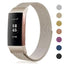 New Milanese loop strap For Fitbit charge 3 watch band  smart bracelet stainless steel belt sports watch strap wrist band