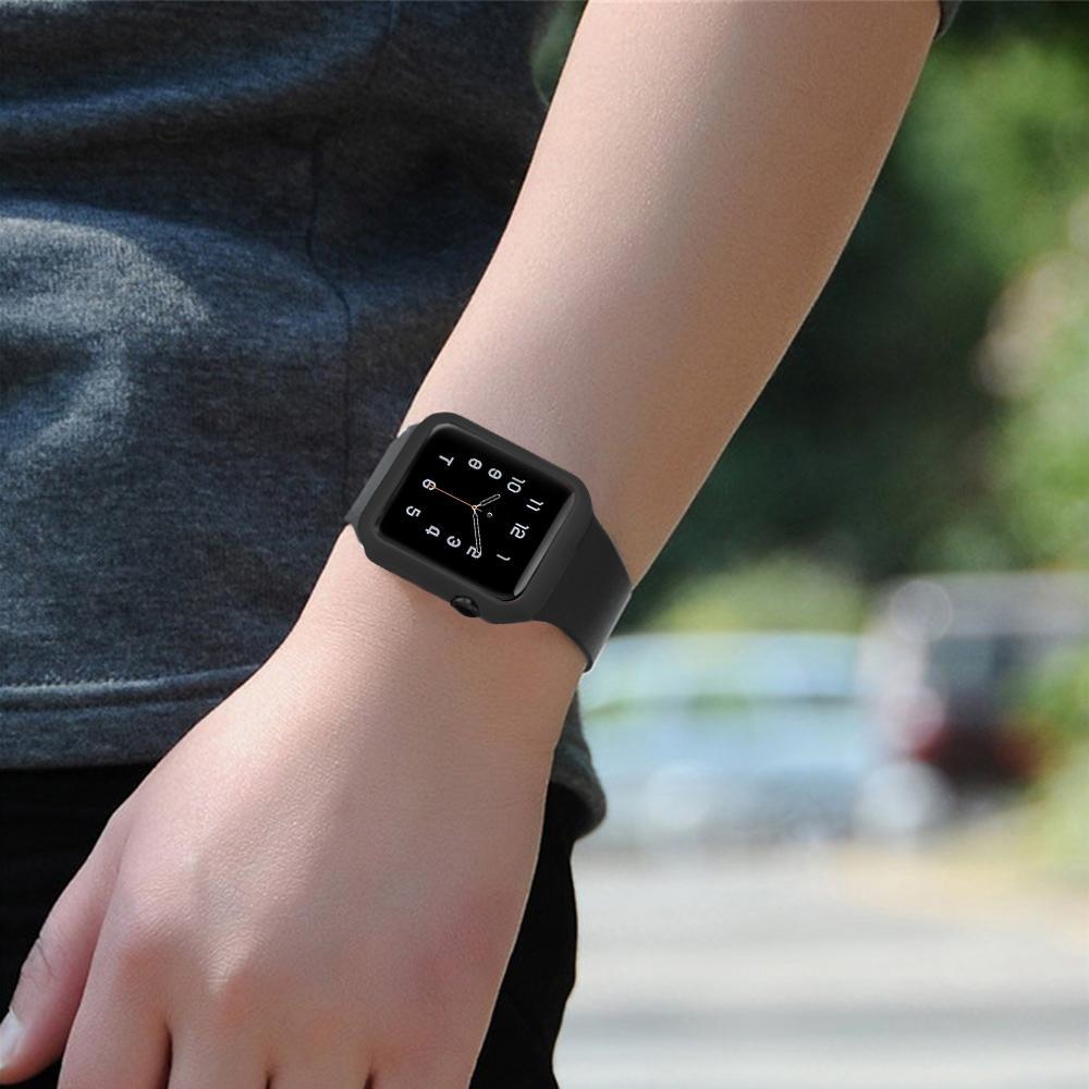 Case Cover For apple watch 4 3 5 case 44mm/40mm Apple Watch band 42mm 38mm iWatch case 3 2 1 Frame Full protective case bumper