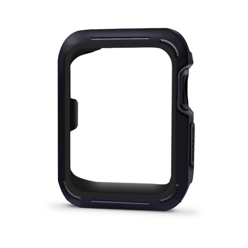 silicone protective case for apple watch 3 42mm 38mm for iwatch sreise 3/2/1 rubber case for apple watch nike case