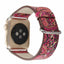 Leather Strap For apple watch band apple watch 4 3 5 band 44mm 40mm flower print correa iwatch 42mm/38mm wrist Bracelet belt