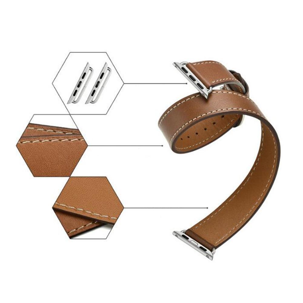 Genuine leather strap For apple watch band 5 42mm/38mm iwatch series 5/4 3 2 1 wrist bands bracelet replacement watchband belt