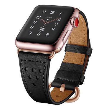Leather strap For Apple Watch band apple watch 5 4 3 band 44mm 40mm 42mm 38mm correa iwatch band 5 watchband clock bracelet belt