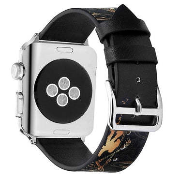 Leather strap for apple watch band 42mm 44mm correa iwatch series 4/3/2/1 40mm 38mm wrist watchband belt