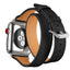 Genuine Leather strap For Apple watch 4 band 44mm 40mm correa iWatch Series 3 2 1 42mm Double Tour Wrist Bracelet belt