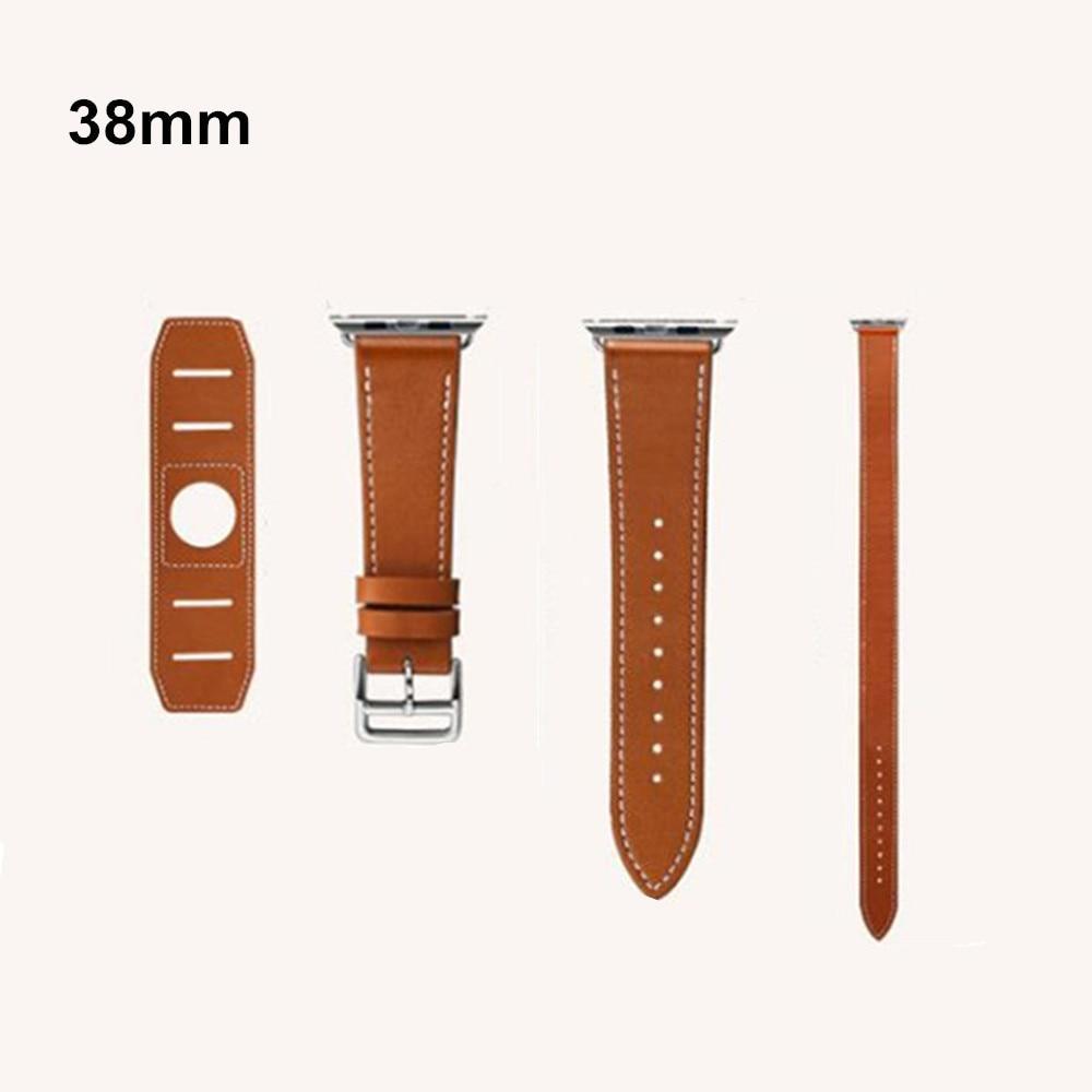 Genuine leather strap For apple watch band 5 42mm/38mm iwatch series 5/4 3 2 1 wrist bands bracelet replacement watchband belt