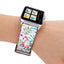 Leather Strap For Apple watch band 42mm 38mm iwatch series 3 2 1 Floral pattern Design Bracelet Wrist belt watchband