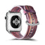 Leathter strap For Apple Watch band apple watch 5 4 3 44mm/40mm Flower print correa iwatch band 5 42mm/38mm bracelet watchband